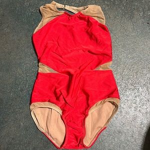 Red Opra Leotard